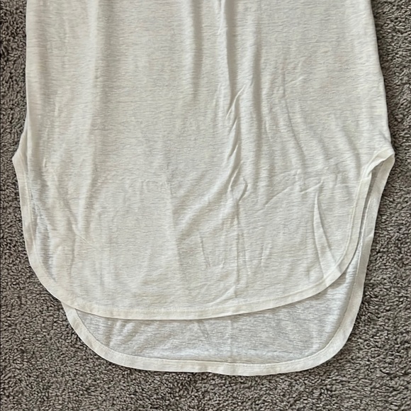 EUC Aerie Off White Sleeveless T-shirt Dress with Rainbow Graphic Small - Picture 6 of 9